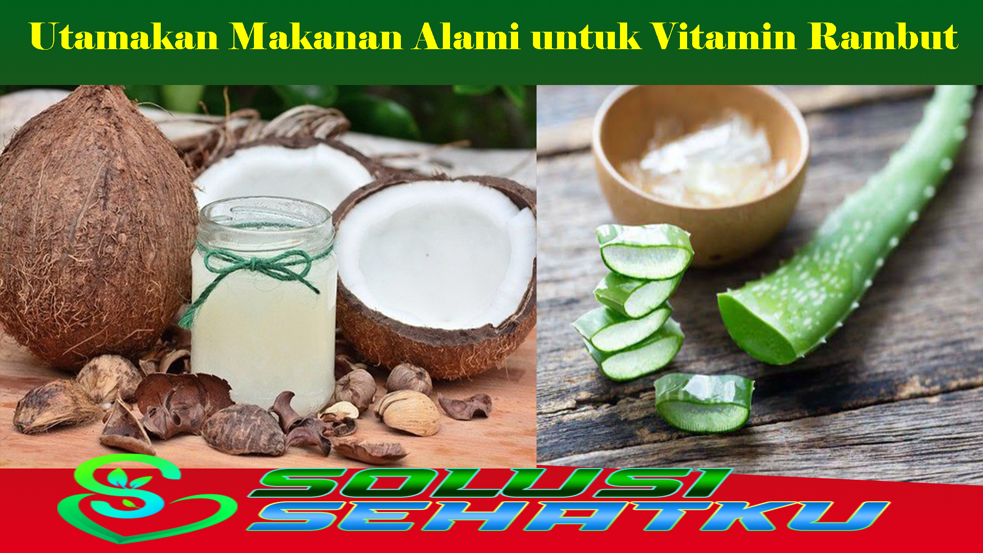 Utamakan Makanan Alami untuk Vitamin Rambut