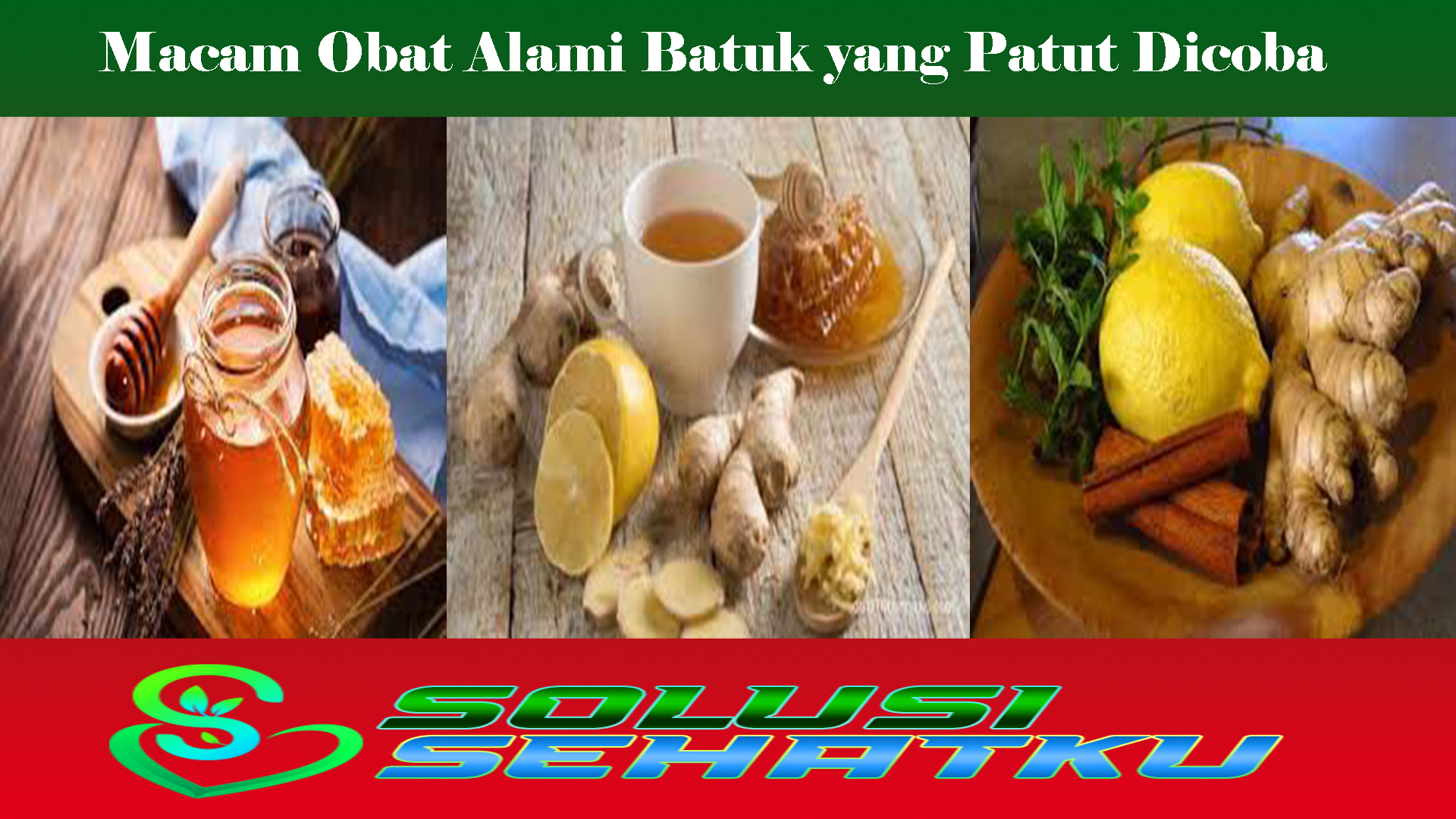 Macam Obat Alami Batuk yang Patut Dicoba